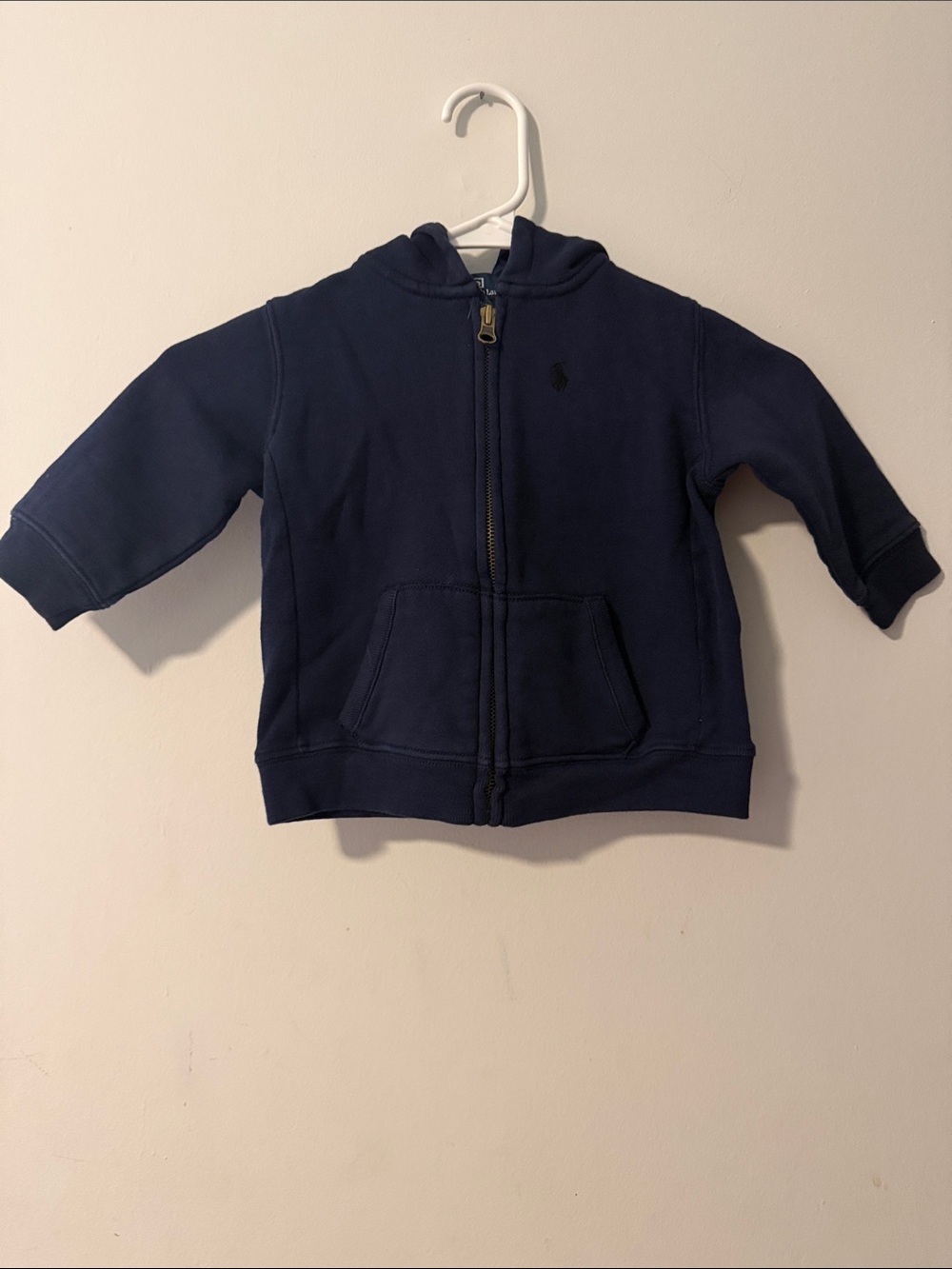 Polo by Ralph Lauren Navy Zip Hoodie for Kids